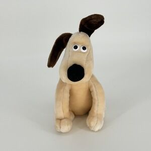 Wallace & Gromit Gromit Dog Plush Born To Play 1989 Vintage